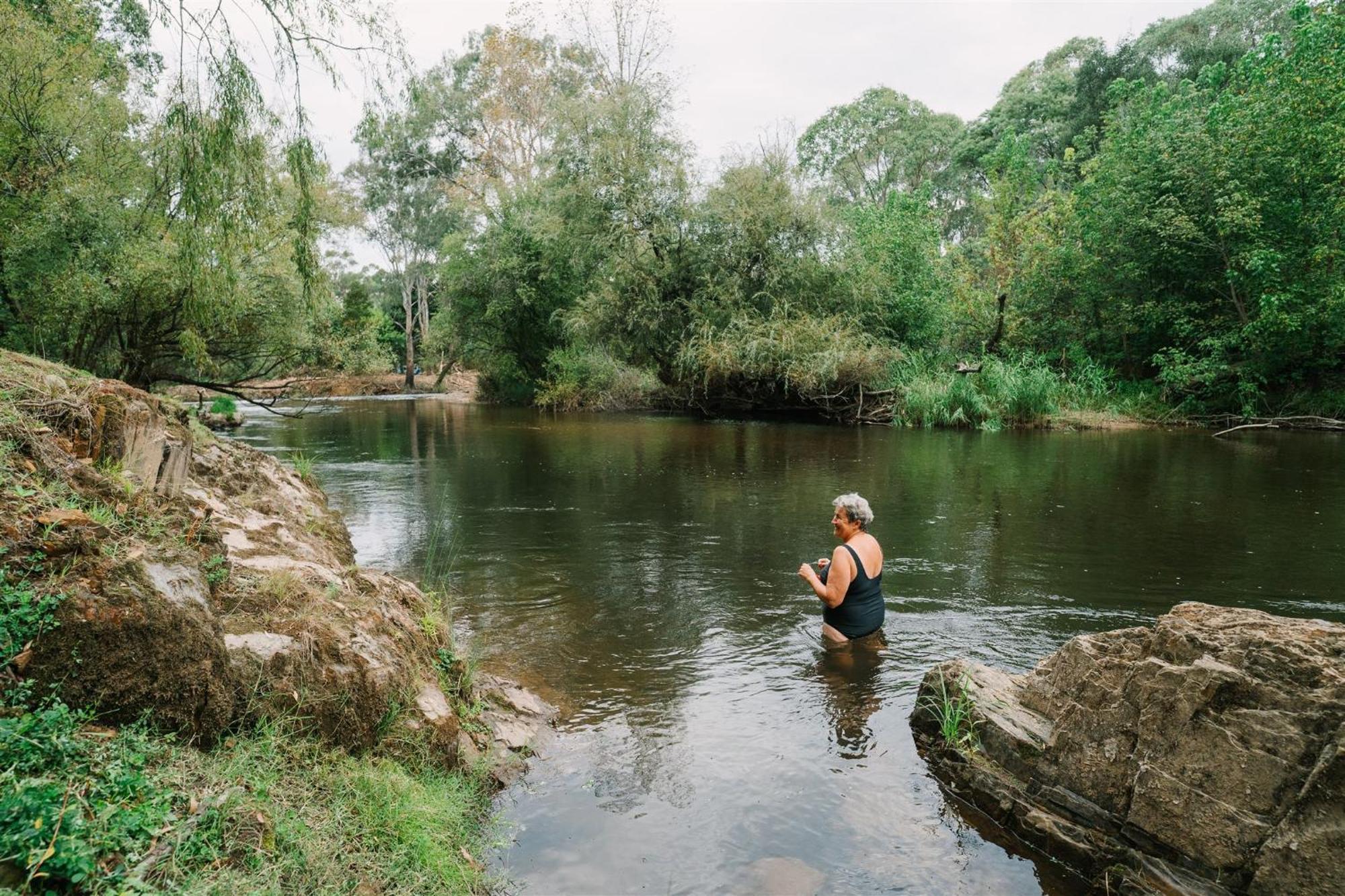 Alpine Riverside Cottages Porepunkah Extérieur photo